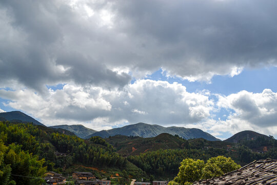 感德鎮山區風景