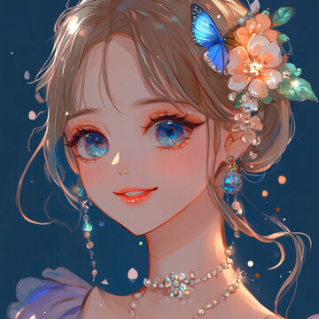 甜美少女