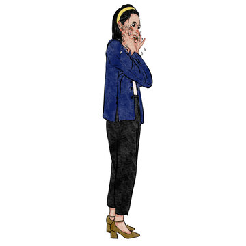 感動(dòng)的女人哭泣的開心的媽媽