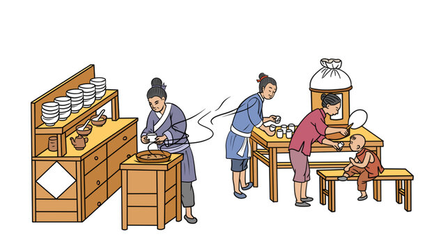 古代早餐