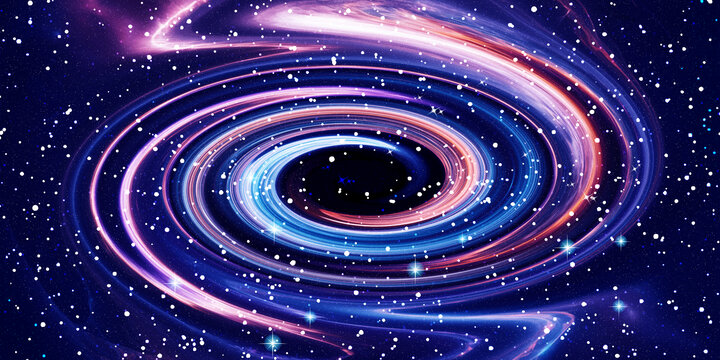 旋渦星空黑洞