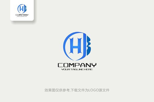HB字母標(biāo)志互聯(lián)網(wǎng)LOGO