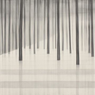 抽象竹林