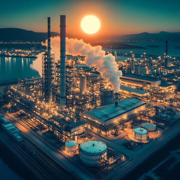 石油化工廠
