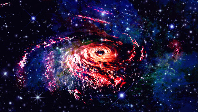 宇宙旋渦星空頂軟膜燈箱