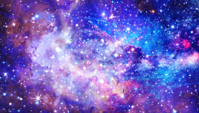 藍紫色夢幻浪漫星空頂