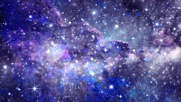 夢幻星空頂星空背景軟膜燈箱