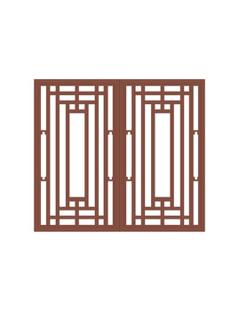 中國古典步步錦式窗欞