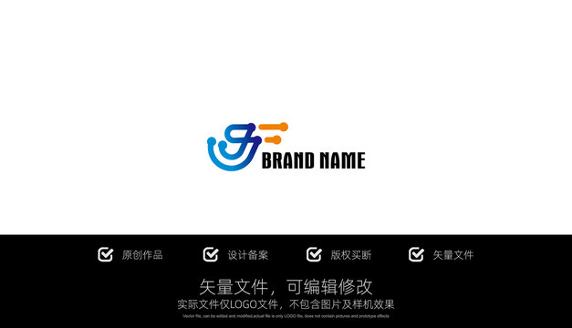 LOGO標(biāo)志字母F商標(biāo)設(shè)計(jì)