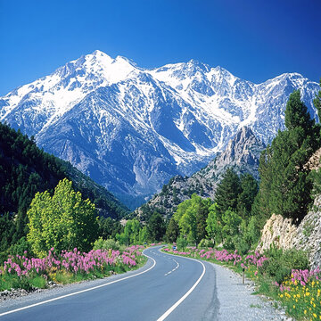 意境高山道路