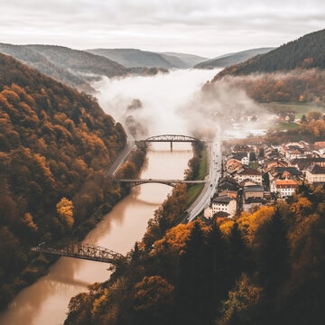 歐洲城鎮(zhèn)唯美風(fēng)景