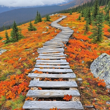 唯美登山道