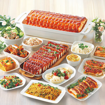 熟食場(chǎng)景圖