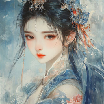 古風(fēng)美女頭像