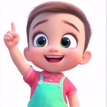 可愛小男孩
