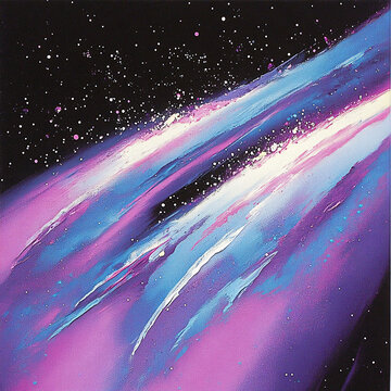 炫彩星空抽象漸變紋理