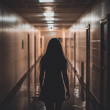 昏暗的走廊
