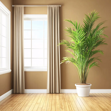 房間里的植物