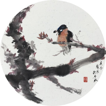 寫意花鳥中國畫