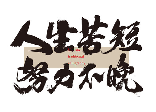 人生苦短努力不晚