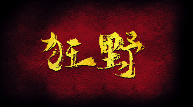 狂野字體設(shè)計(jì)