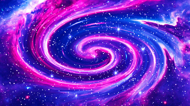 星空唯美旋渦星系
