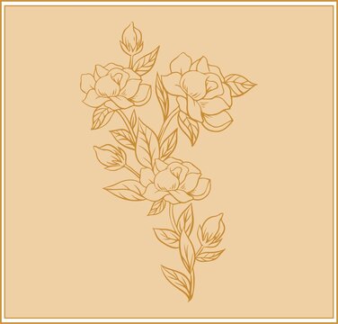 茉莉花圖案