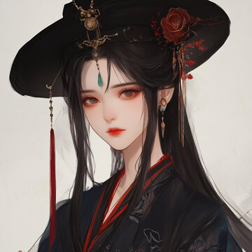 國(guó)風(fēng)女性頭像