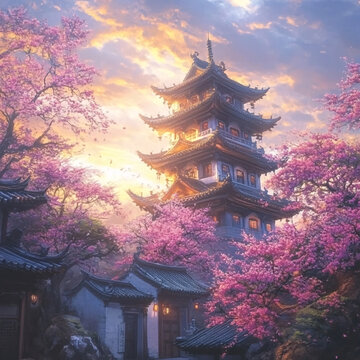 古風(fēng)動(dòng)畫場(chǎng)景