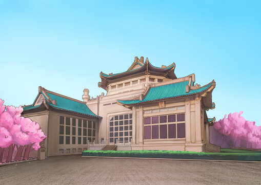 武漢大學(xué)老圖書館