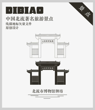 北流市博物館牌坊