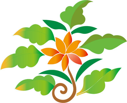 小花AI矢量圖