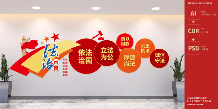 法治中國(guó)宣傳展板文化墻