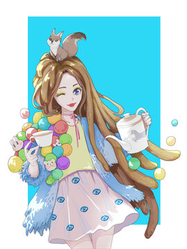 下午茶少女