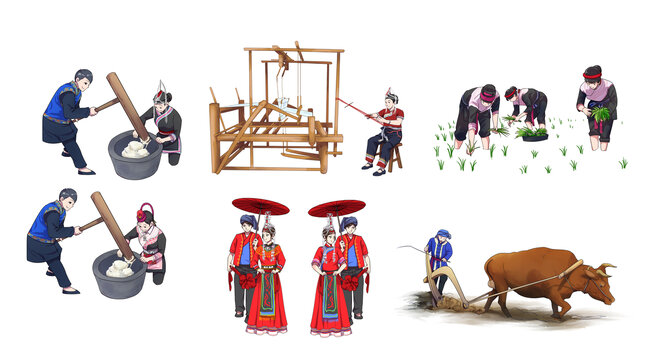 畬族民俗元素