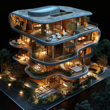 現(xiàn)代豪華高層建筑的建筑設(shè)計(jì)
