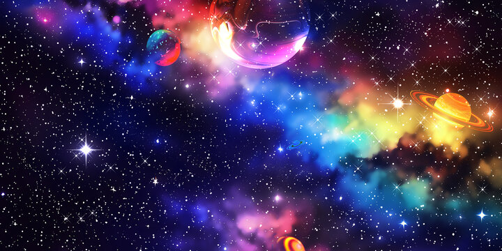 炫彩星空