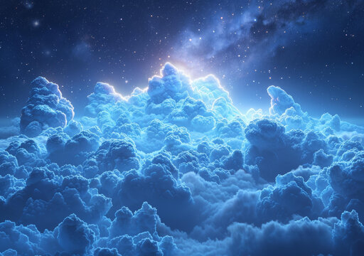 夢幻星空云海奇境