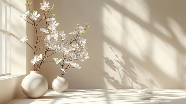 極簡(jiǎn)室內(nèi)花藝靜物擺放
