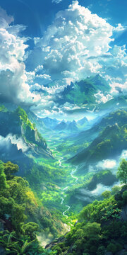 夢(mèng)幻山谷風(fēng)光