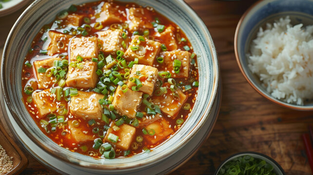 麻婆豆腐蓋飯