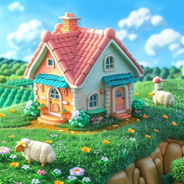 童話世界小屋