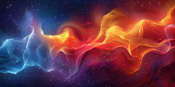 抽象宇宙能量流動(dòng)