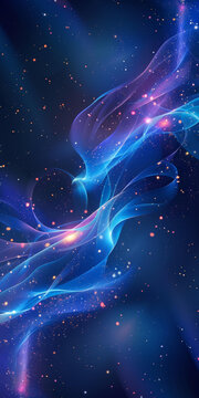 夢(mèng)幻星河宇宙空間背景圖