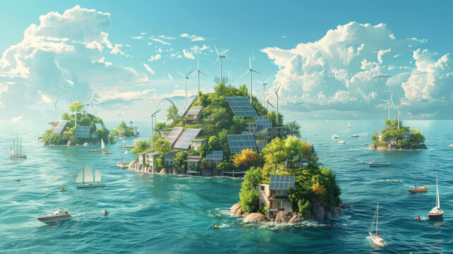 漂浮生態(tài)城未來的可持續(xù)愿景