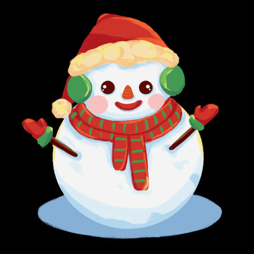 雪人圣誕節(jié)冬季