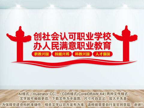職業(yè)教育文化墻121