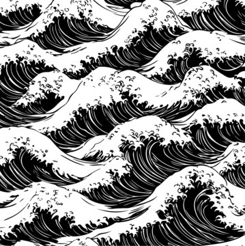 水紋海浪
