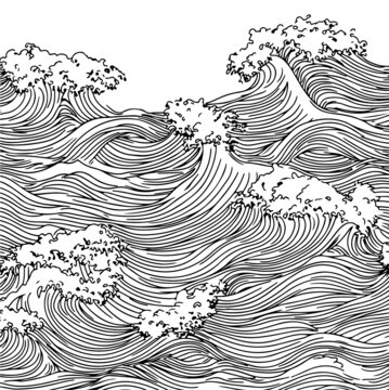 波紋海浪