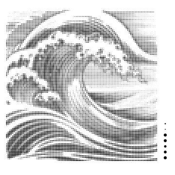 波浪花圓點(diǎn)激光鏤空沖孔